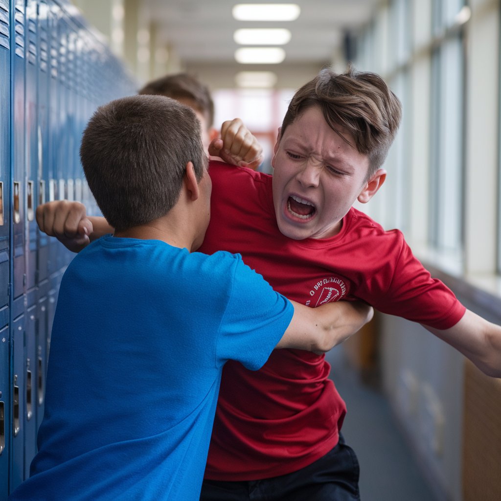 Przemoc fizyczna to fizyczne nękanie lub obrażanie osoby trzeciej przez inną osobę.